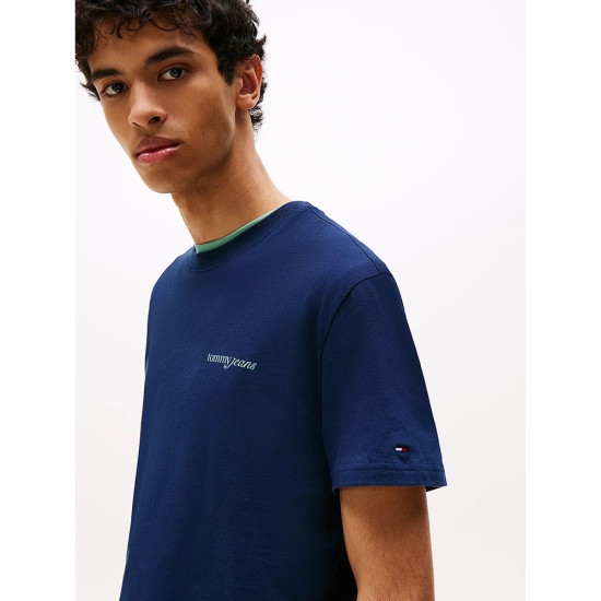 Tommy Hilfiger Ανδρική κοντομάνικη μπλούζα Back Graphic Crew Neck T-Shirt